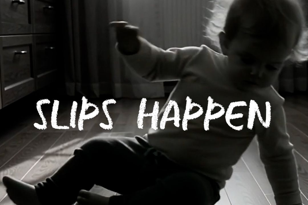 baby slips on hard floors